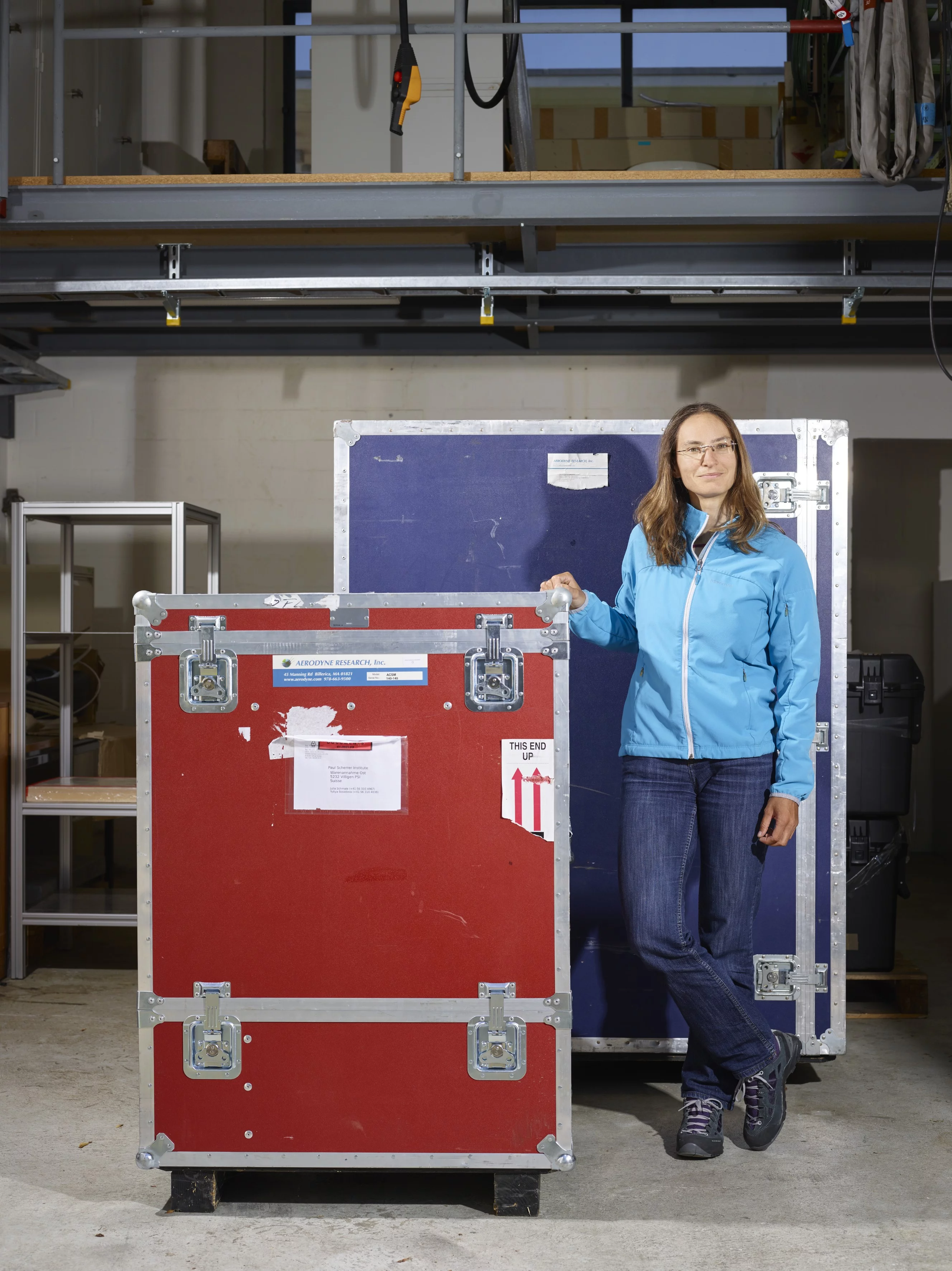 The research instruments are packed and ready to go: Atmospheric scientist Julia Schmale is preparing for the Antarctic Circumnavigation Expedition. (Photo: Scanderbeg Sauer Photography)