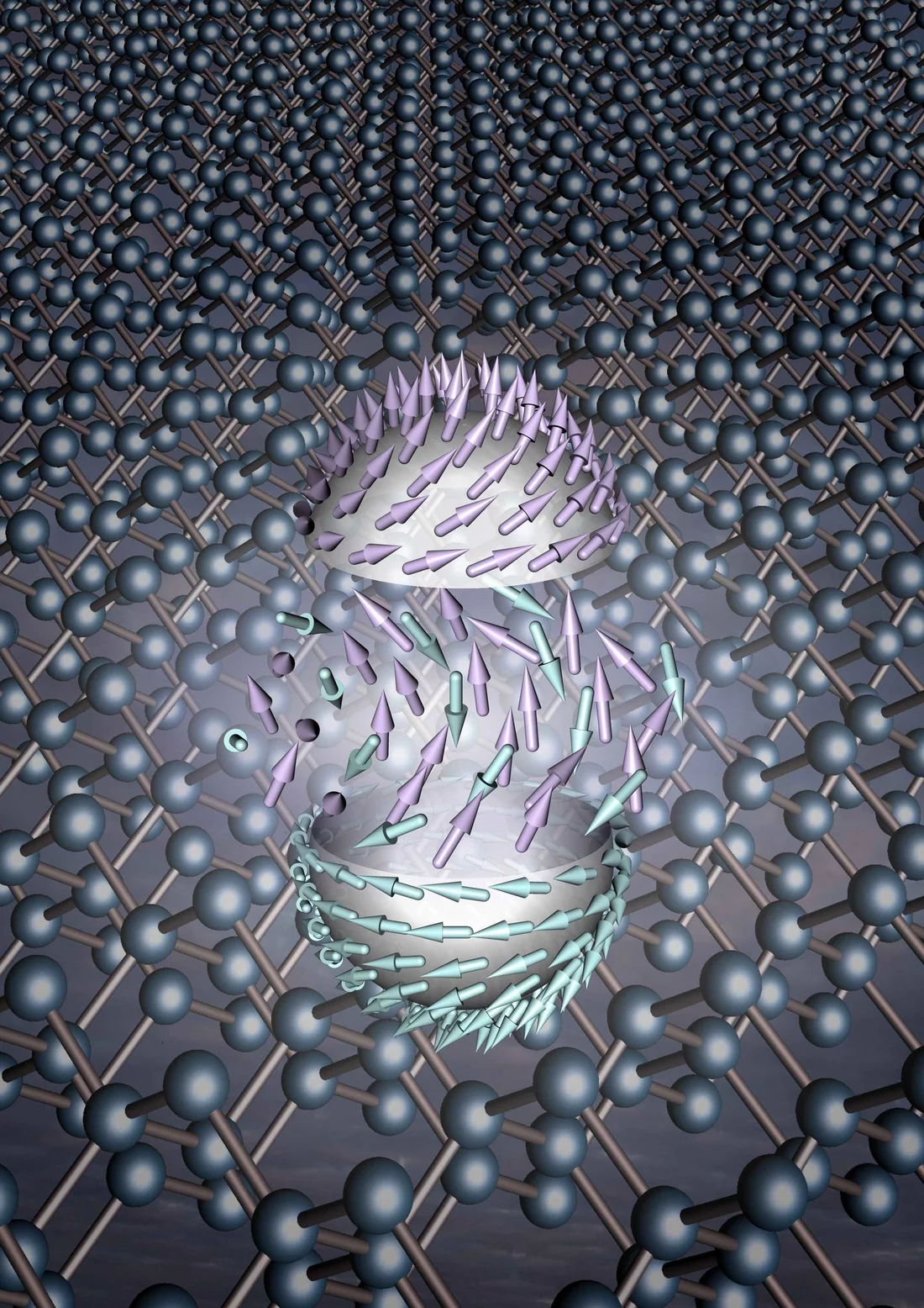 Skyrmionen sind Nano-Strukturen