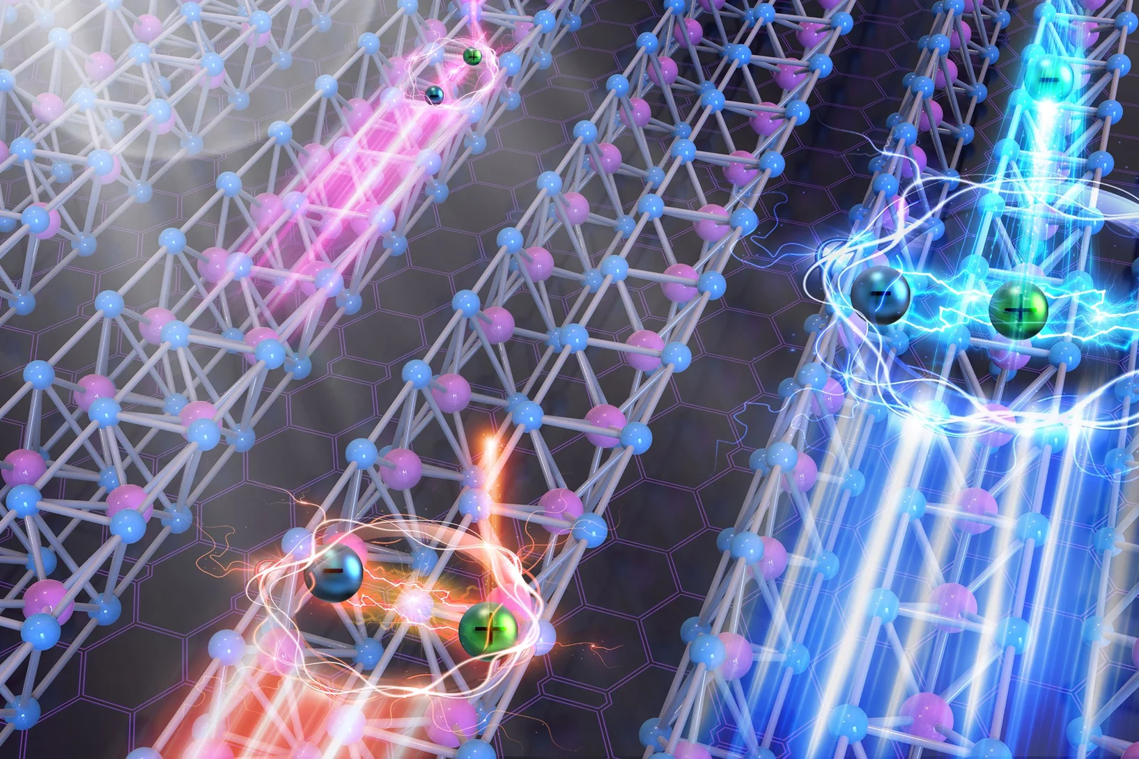 Mobile excitons in TaSe3