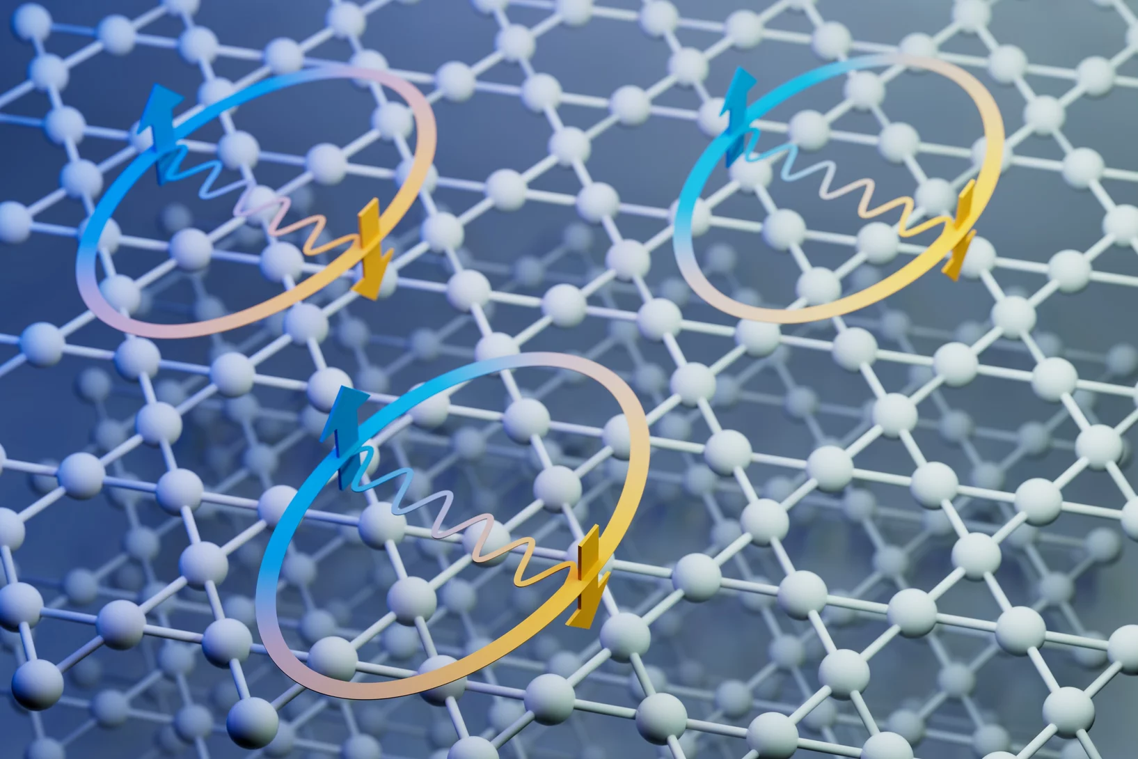 Researchers revealed how electrons pair up within the kagome lattice in an unusual conformation, giving rise to unconventional superconductivity (Image: Paul Scherrer Institute/ Mahir Dzambegovic) 