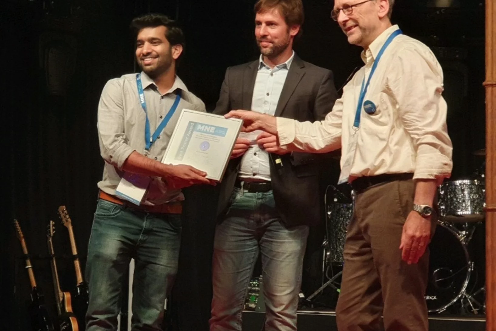 Best Poster Award at MNE conference 2023, Berlin