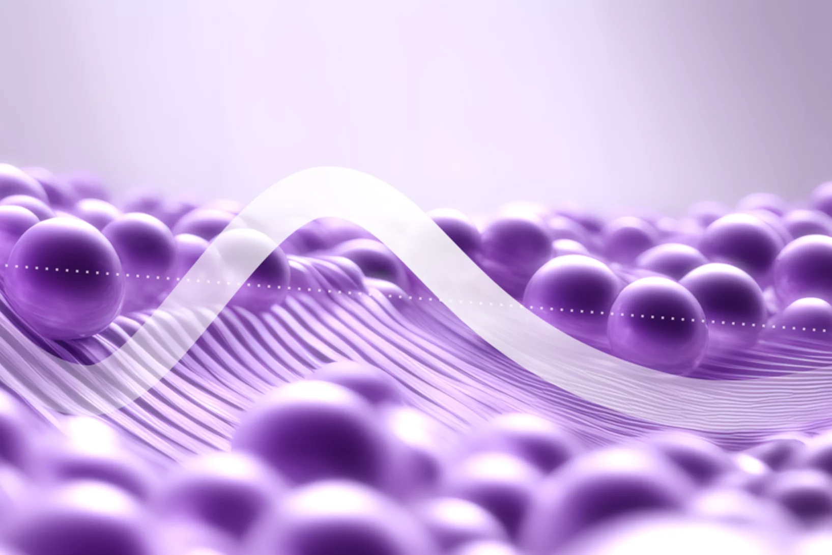 Artistic impression of a magnetic moment appearing in a spin liquid after excitation with an intense short THz pulse.